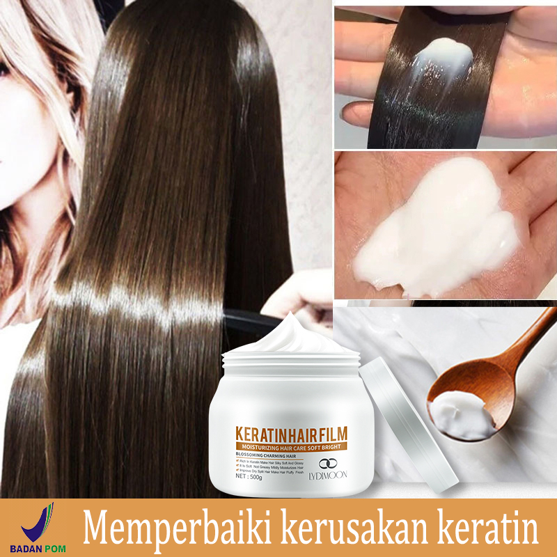 Jual (100% ORI)Masker rambut keratin Keratin rambut 500g Smothing ...