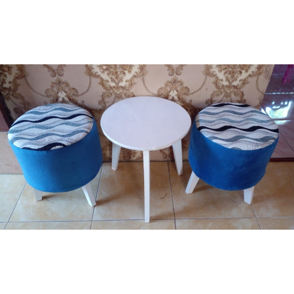 Jual Kursi bangku Bulat Sofa Bulat Sofa Bench Sofa Stool | Shopee Indonesia