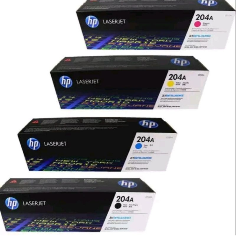 Jual TONER HP 204A BLACK COLOR for PRINTER HP LaserJet M154A Color HP ...