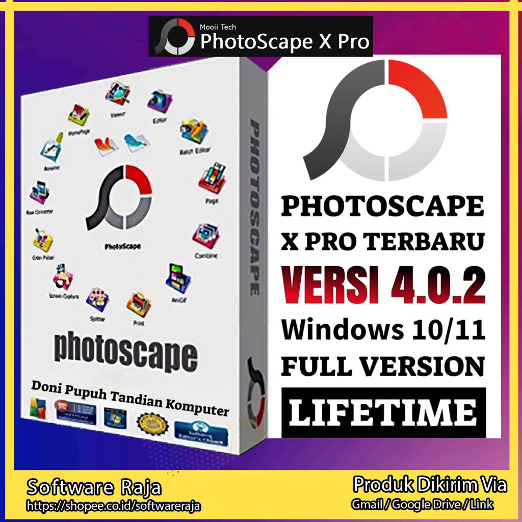 Jual PhotoScape X Pro 4 Plus Lifetime Update 2024 Shopee Indonesia