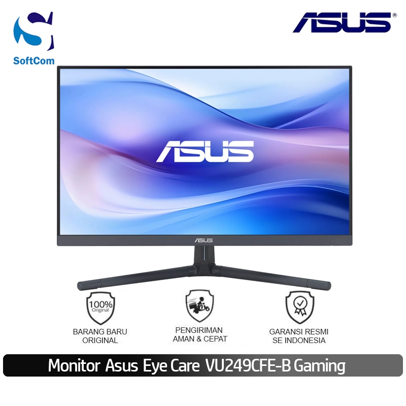 Jual Monitor Asus Eye Care VU249CFEB Monitor Gaming 24" FHD IPS 100Hz