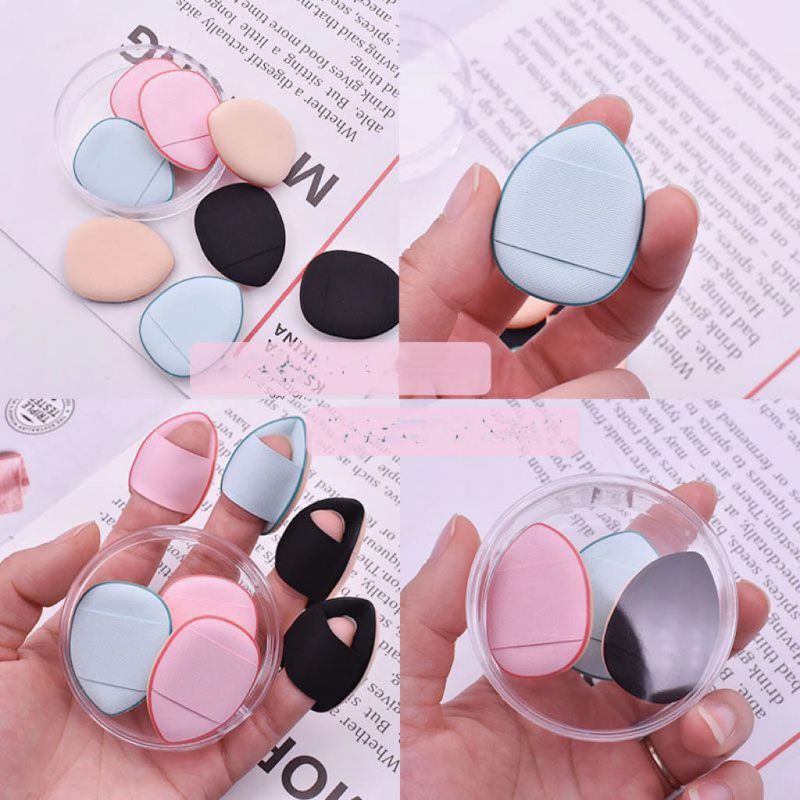 Jual SPONS CONCEALER CUSHION MINI FINGER 5in1 SPONS MINI PUFF MINI FACE ...