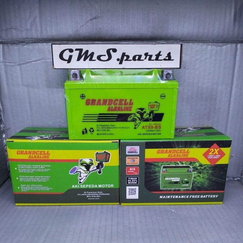 Jual AKI ALKALINE NINJA 250 FI, NINJA 250 KARBU, ZX25R, Z 250
