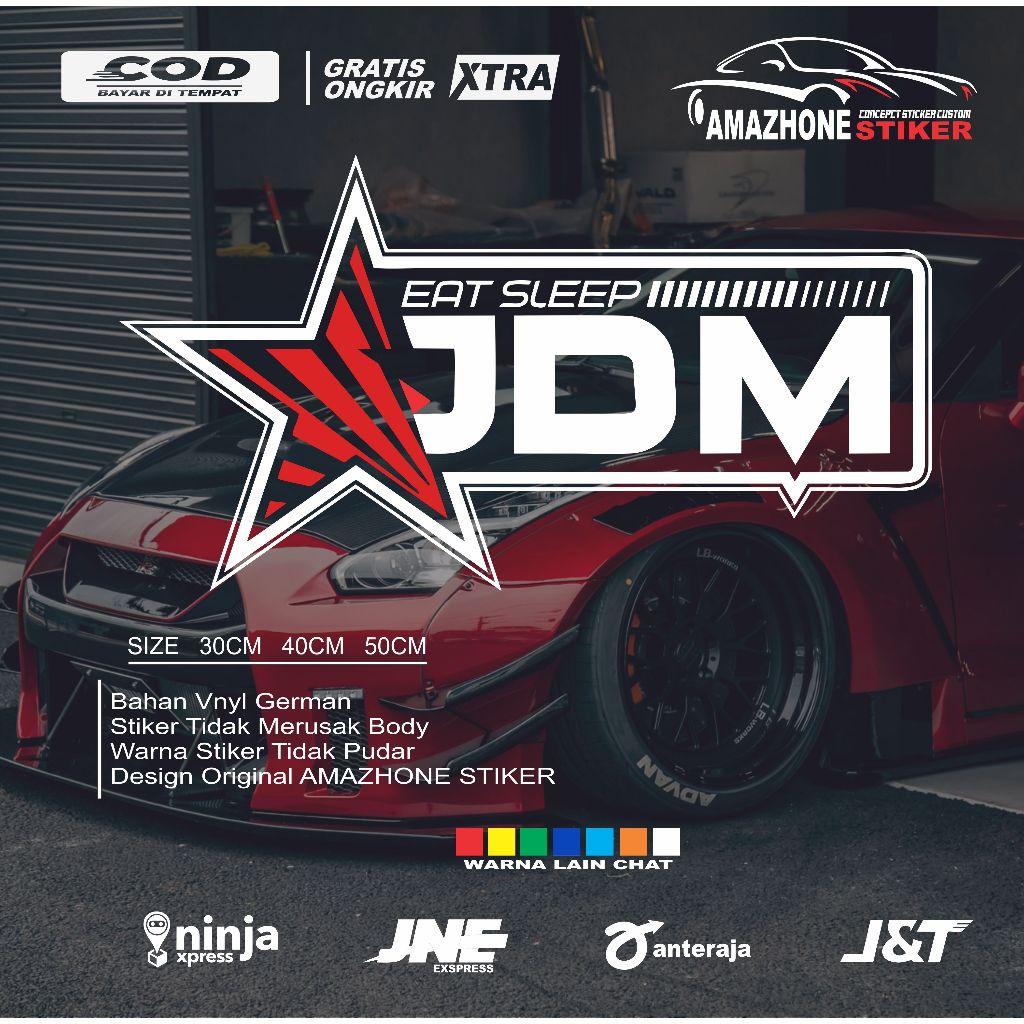 Jual cutting stiker kaca jdm stiker eksterior mobil | Shopee Indonesia