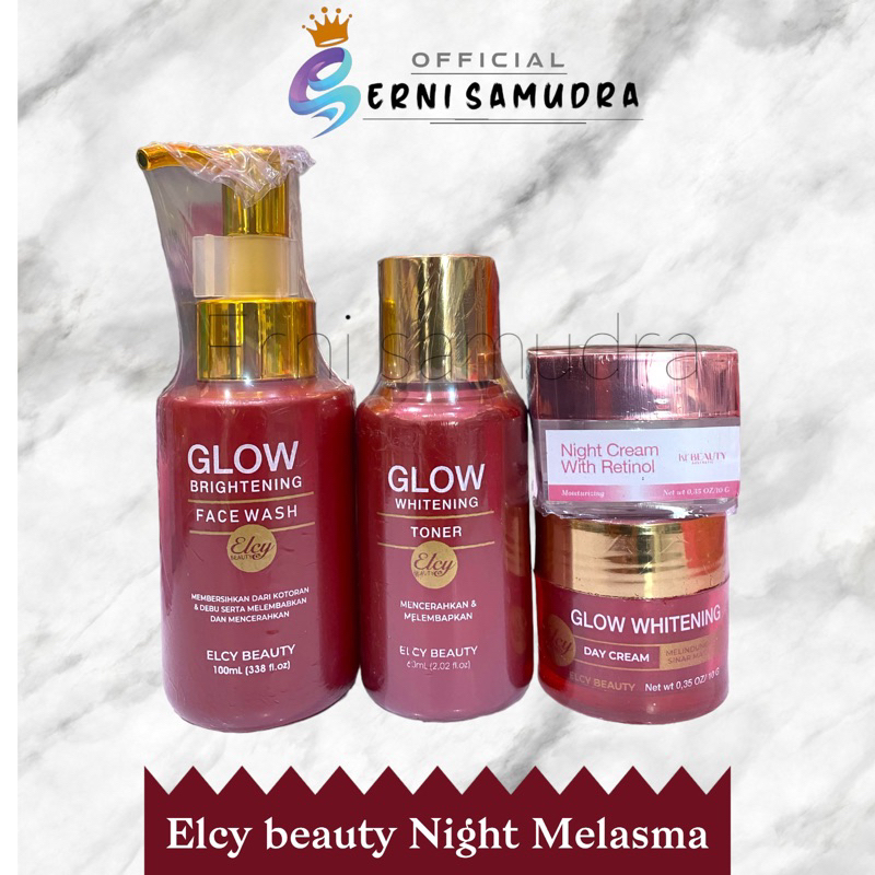 Jual ELCY GLOW BEAUTY BPOM DAN NIGHT MELASMA | Shopee Indonesia