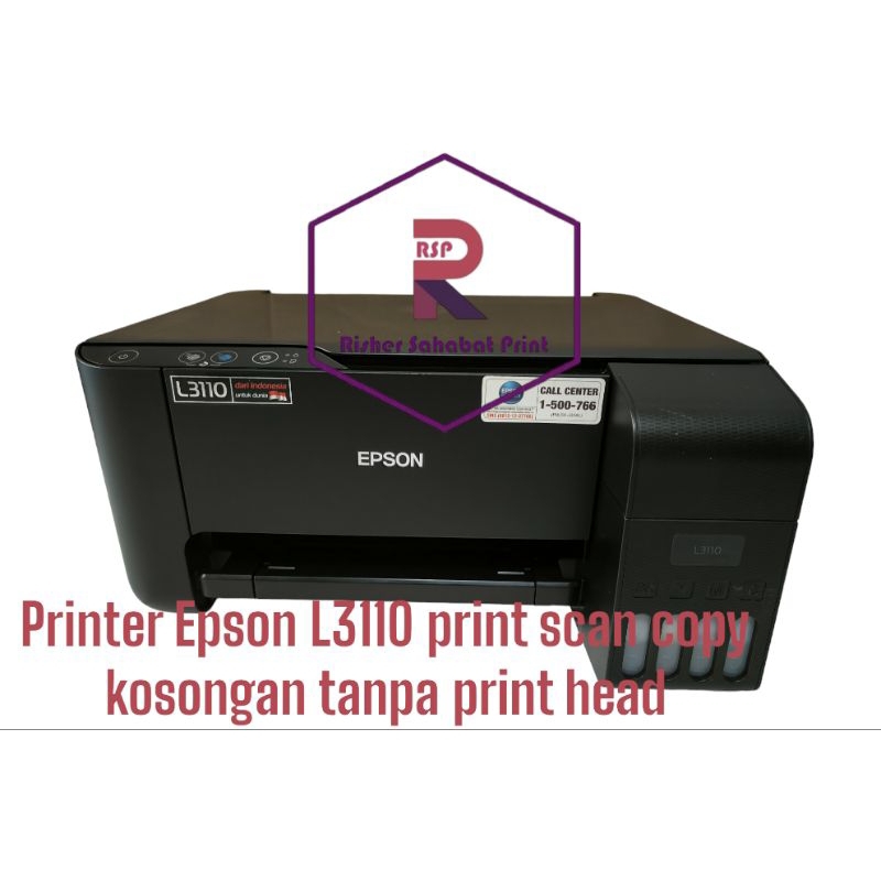 Jual Printer Epson L3110 Print Scan Copy Kosongan Tanpa Print Head Shopee Indonesia 9090