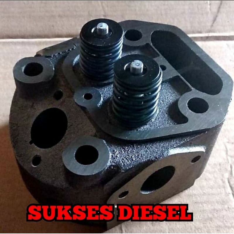 Jual R175 Cylinder Head Assy Deksel Kop Mesin Diesel Dongfeng 7.5PK ...
