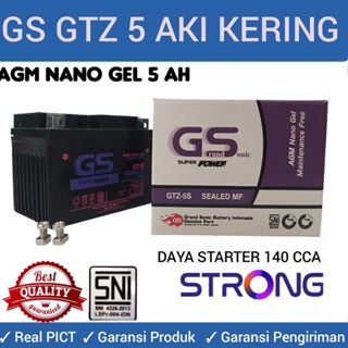 Jual Premium Aki Motor Jupiter Z1Robot GS GTZ5 Aki Kering LCZ | Shopee