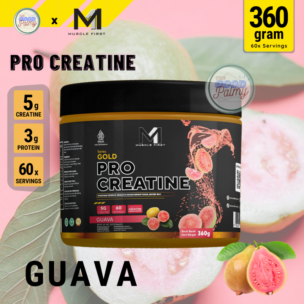 Jual M1 Pro Gold Creatine 360 Gram And 420 Gram 60x 70x Servings