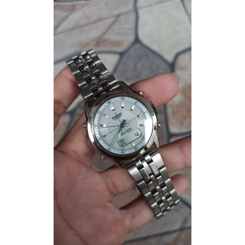 Jual casio lineage lcw-100t titanium tough solar original | Shopee ...