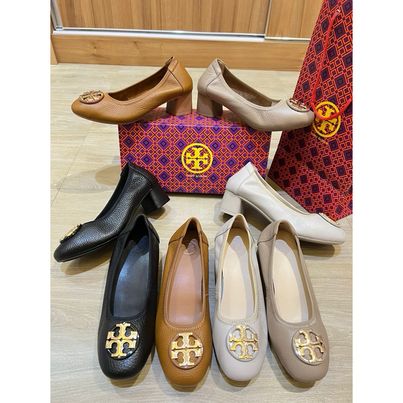 Jual Tory Burch Wedges New Arrival 5cm / Sepatu Kantor Kulit Asli ...