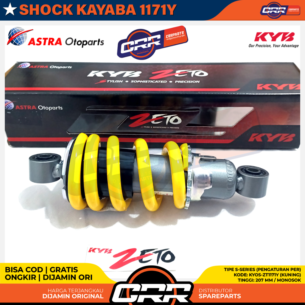 Jual Shockbreaker Shock Sok Belakang Sokbreker Kayaba Zeto Vixion Yamaha R Xabre Vixion New