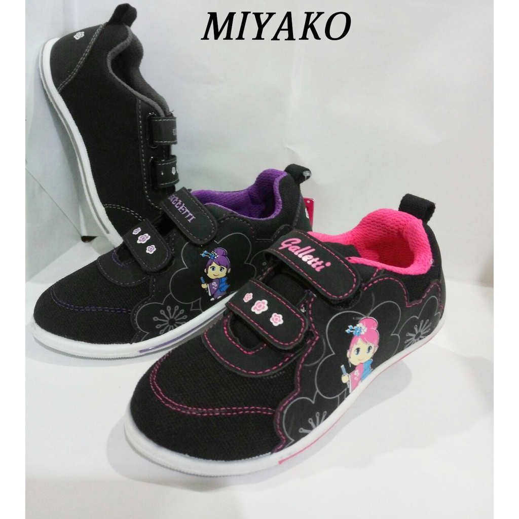 Jual PROMO BESAR - GALLETTI MIYAKO - 28-31 SEPATU HITAM SEPATU ANAK ...