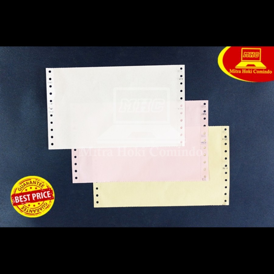 Jual Kertas Bon Faktur Continuous Form Rangkap 3 9 1/2