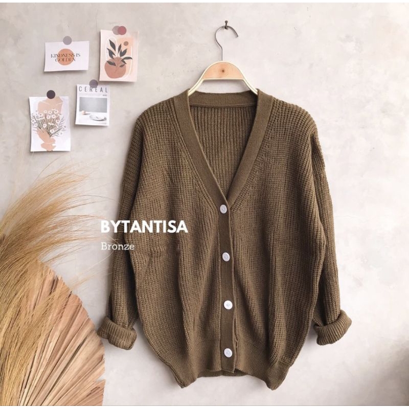 Jual Cardigan rajut carla oversize | Shopee Indonesia