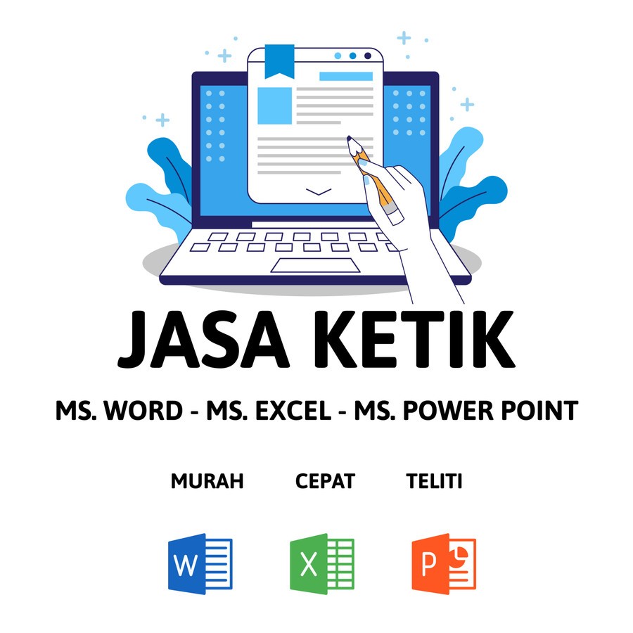 Jual Jasa Ketik Microsoft Word, Microsoft Excel Dan Microsoft Power ...