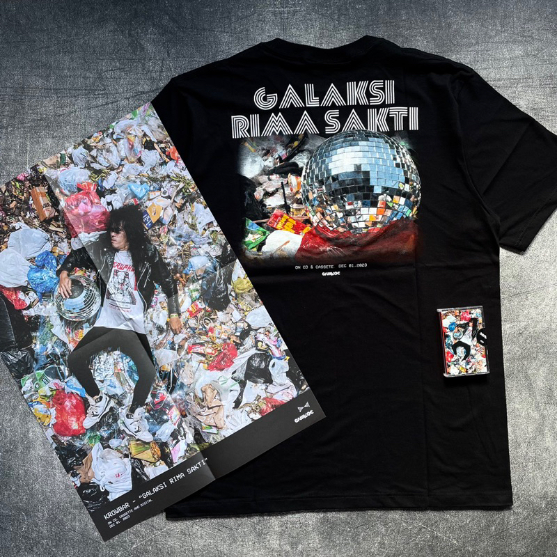 Jual Tshirt KROWBAR - ALBUM GALAKSI RIMA SAKTI Official Merchandise ...