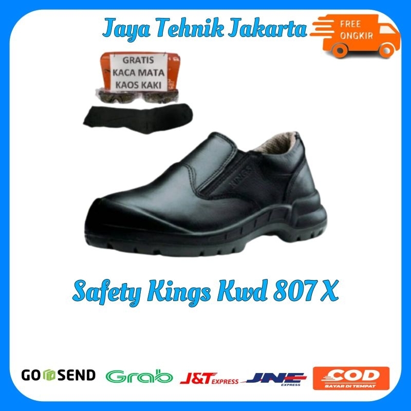 Jual Sepatu Safety Kings Kwd 807 X / Sepatu Safety Kerja Proyek