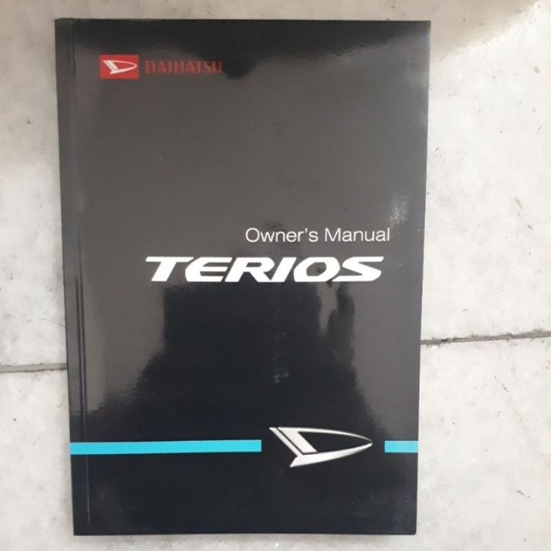 Jual BUKU MANUAL PANDUAN PEDOMAN MOBIL DAIHATSU TERIOS NEW VERSI YG