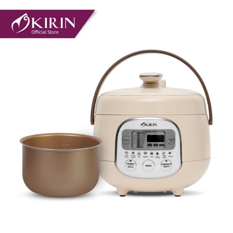 Jual KIRIN Digital Rice Cooker 1 Liter Multifunction Electric Omni KEP ...