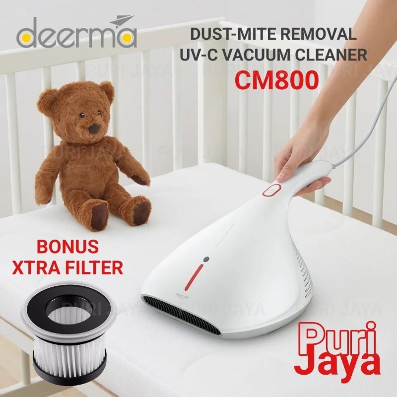 Jual Deerma CM800 Dust Mites Removal UVC CM810 Vacuum Cleaner Filter Penghilang Tungau Kutu