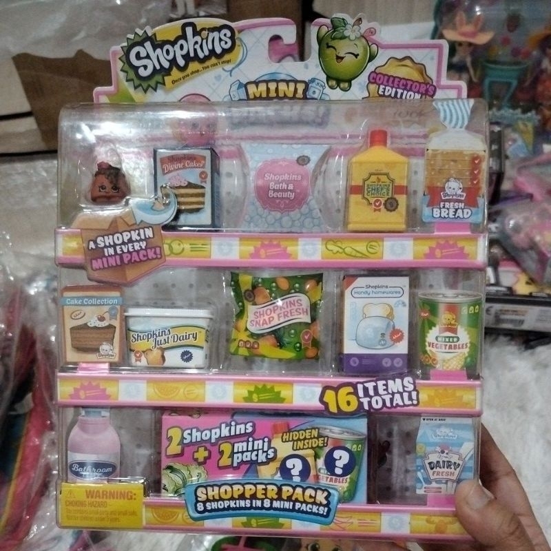 Jual SHOPKINS MINI PACKS COLLECTOR'S EDITION | Shopee Indonesia