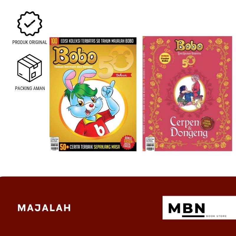 Jual MAJALAH BOBO EDISI 50 TAHUN CERPEN DAN DONGENG TERBAIK SEPANJANG ...