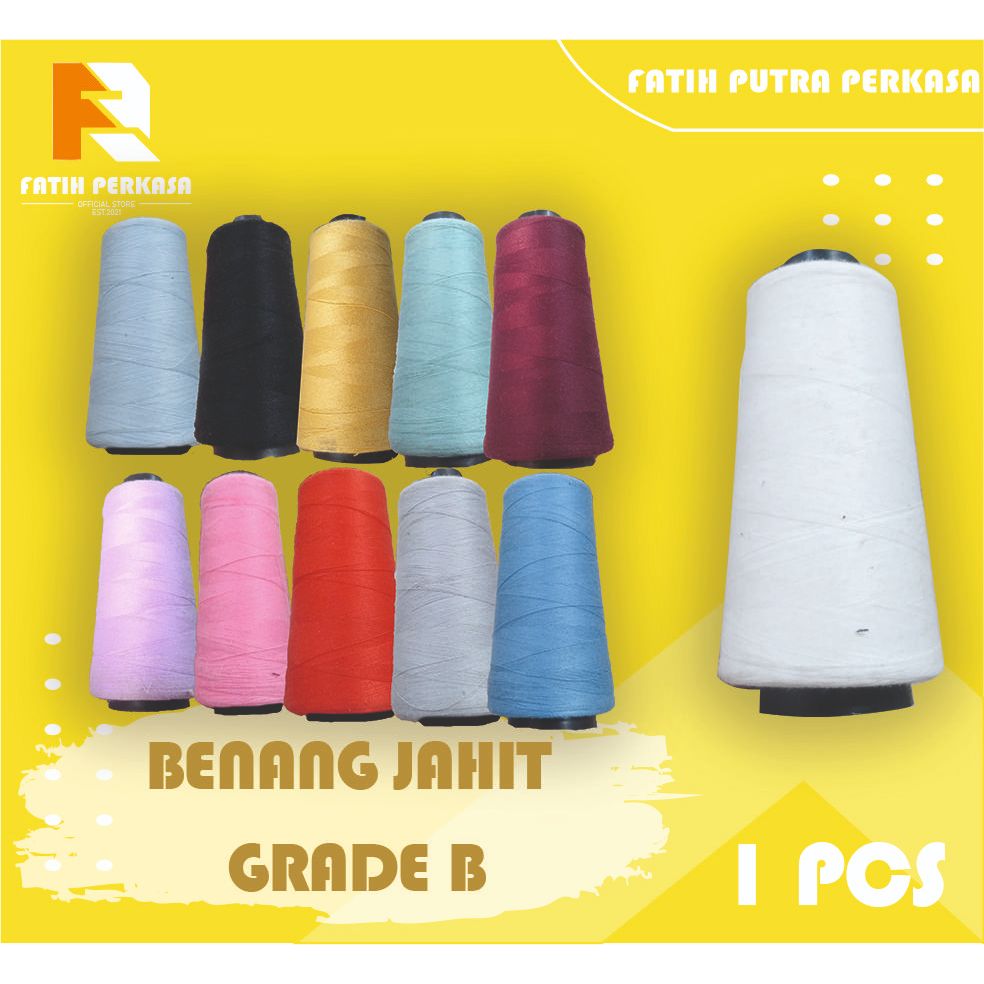 Jual Benang Jahit Grade B // Benang Jahit Murah // Benang Jahit 40/2 ...