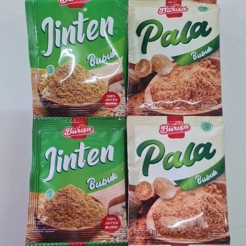 Jual Burisa Jinten Bubuk dan Pala Bubuk 4 gram | Shopee Indonesia