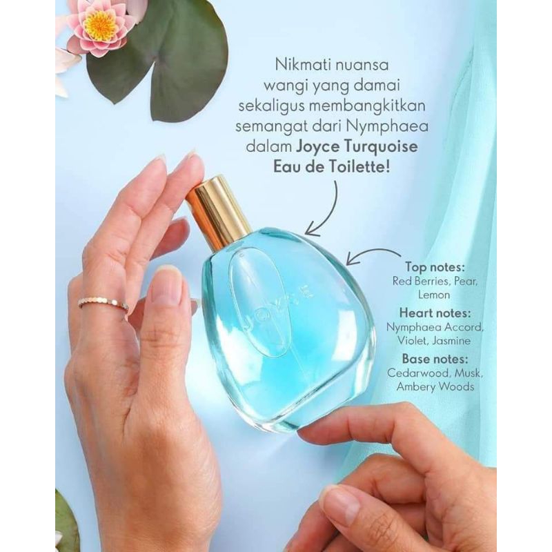 Jual Joyce Turquoise Eau de Toilette 42508 Shopee Indonesia