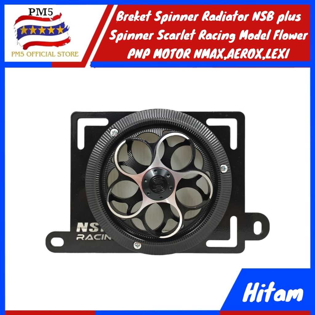 Jual Breket Spinner Radiator NSB Plus Spinner Scarlet Racing model ...