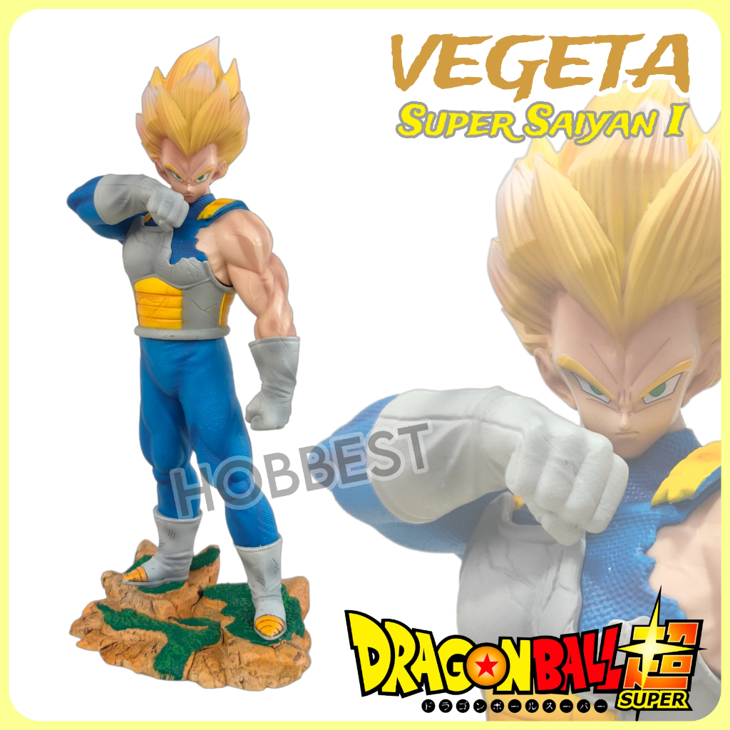Figurine Vegeta Dragon Ball Legend of Manga Hachette figure rare Bejita Saiyan