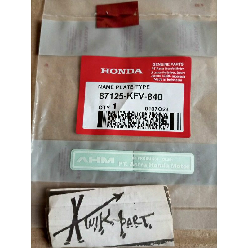 Jual stiker label ahm original | Shopee Indonesia