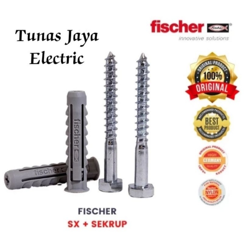Jual Fisher S6 + Sekrup (Per pack isi 50 set) | Shopee Indonesia