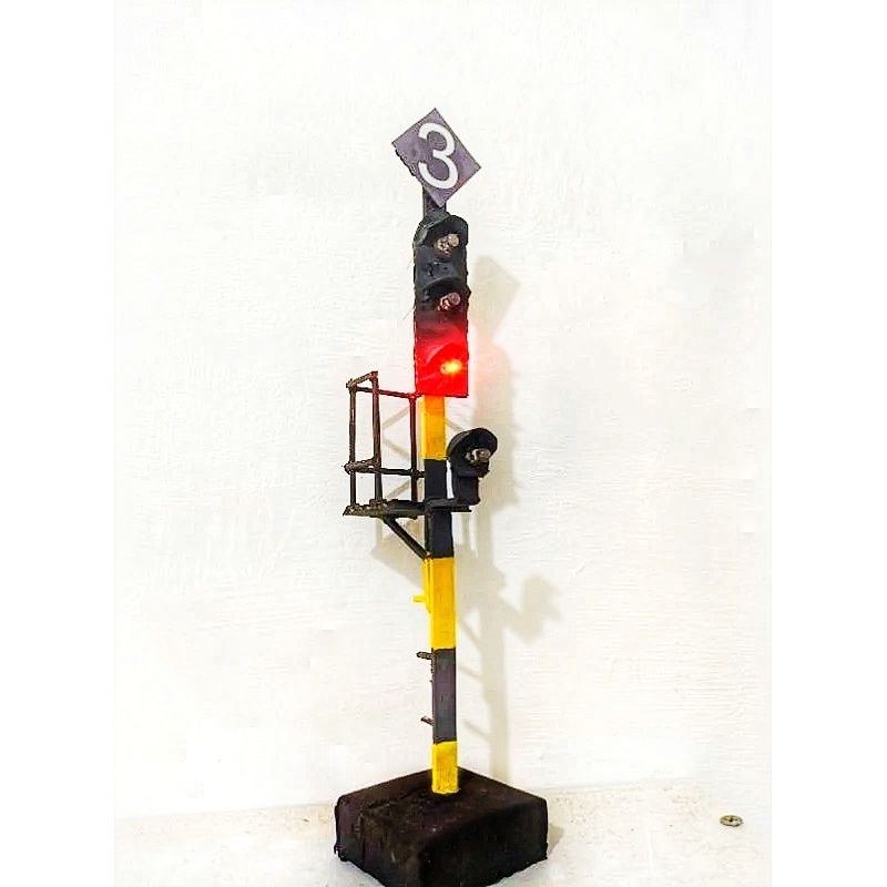 Jual Lampu Sinyal Kereta Api Indonesia Miniatur Shopee Indonesia