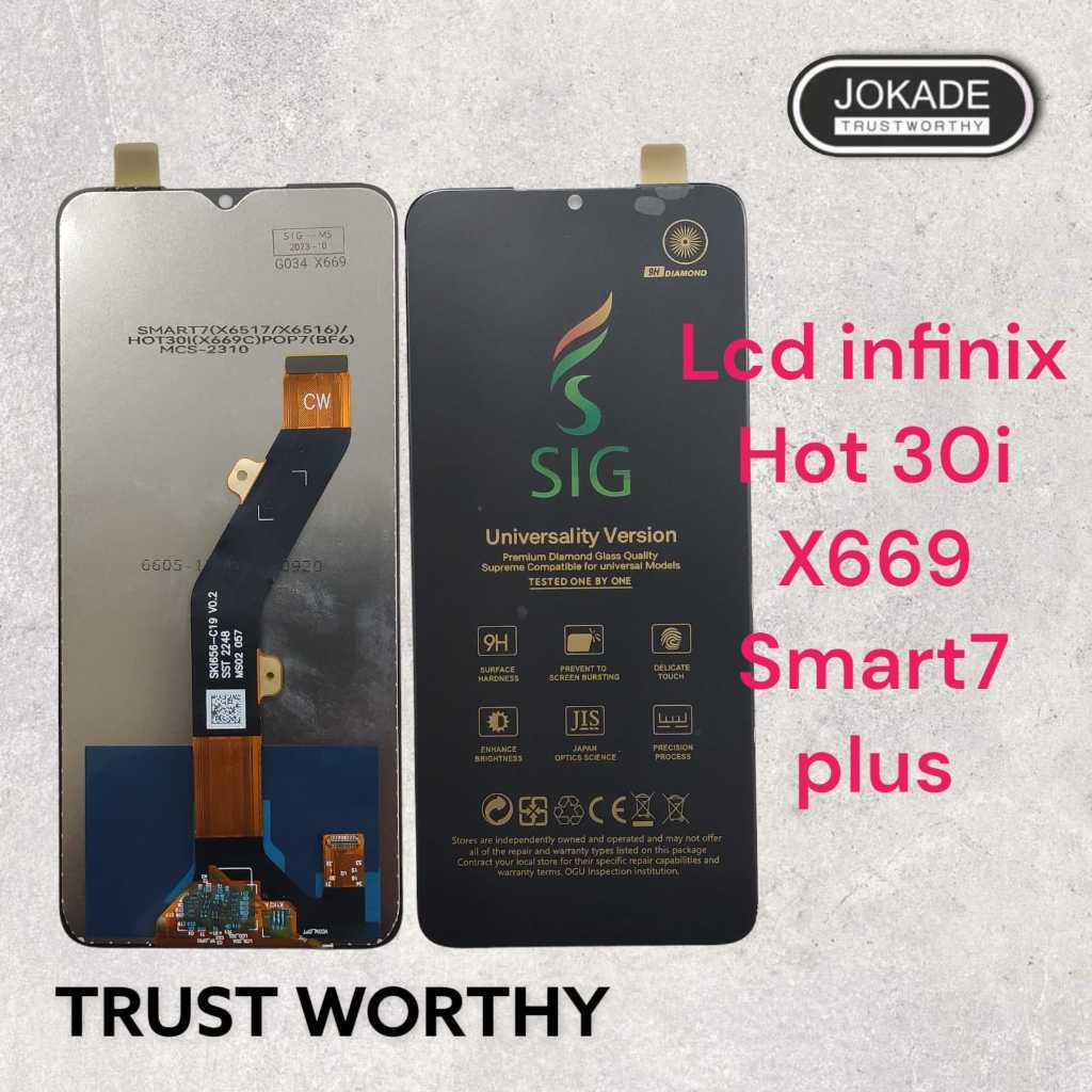 Jual Lcd Touchscreen Infinix Hot I Smart Plus X Fullset