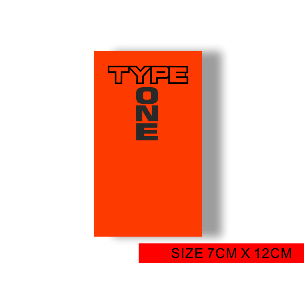 Jual Sticker Type One Spoon Sport JDM Cutting Stiker | Shopee Indonesia