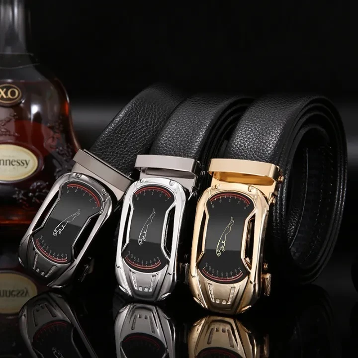 Ikat Pinggang Pria Bahan Kulit IMPORT / Gesper Sabuk Pria Model Kekinian Model Rel New Update | AutoStock