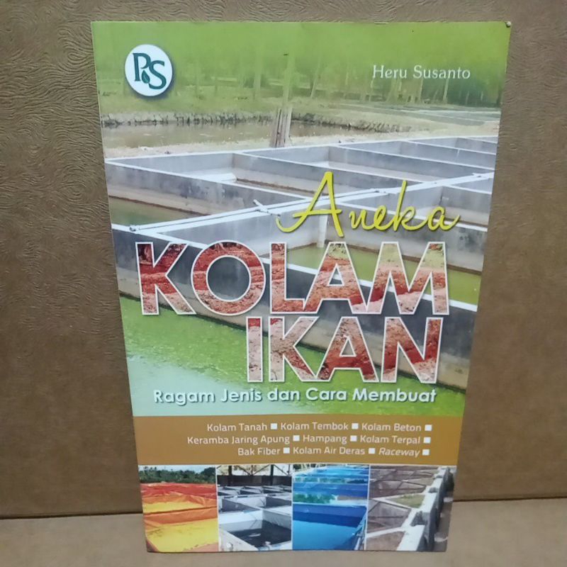 Jual Buku Original Aneka Kolam Ikan Ragam Jenis Dan Cara Membuat Heru