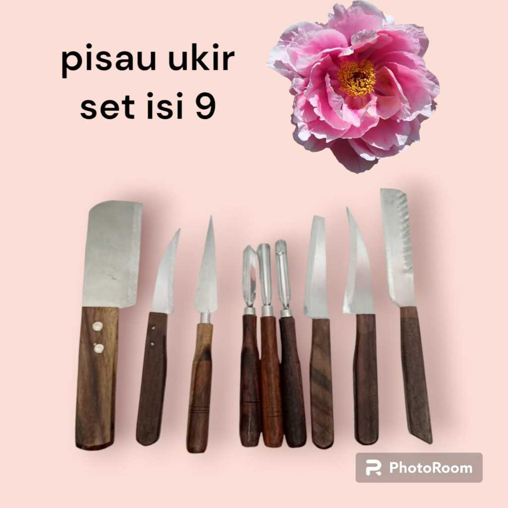 Jual Pisau Garnish Set Isi Pisau Ukir Buah Dan Sayur Pisau Tumpeng Pisau Ukir Buah