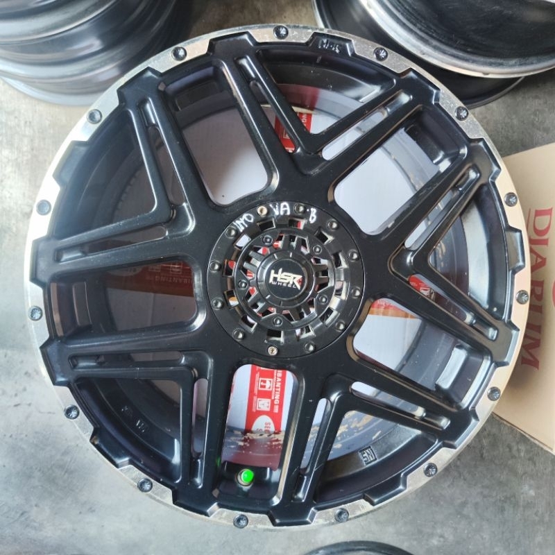 Jual Velg Racing HSR Ring 17 Doble PCD 5x114/100 Satuan | Shopee Indonesia