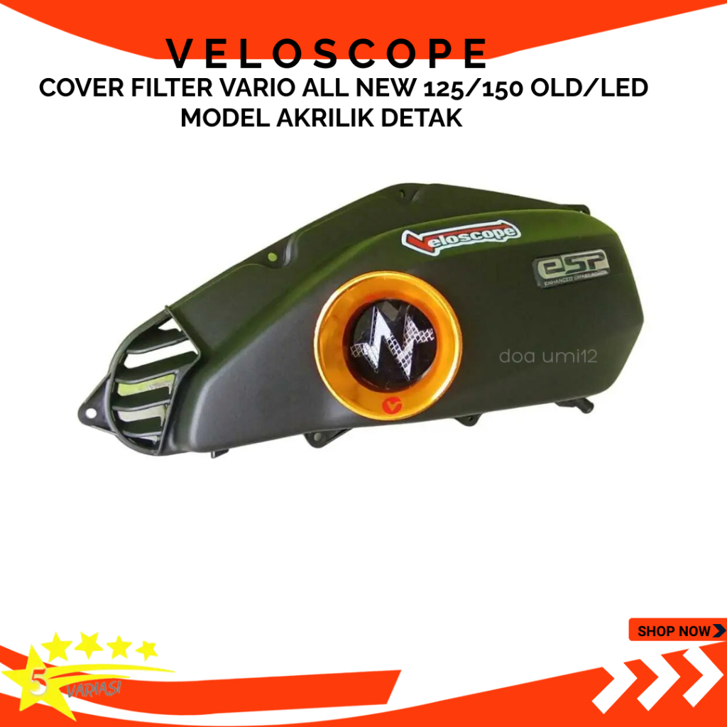 Jual Veloscope Tutup Filter Vario Old New Vario New Model Detak Shopee Indonesia