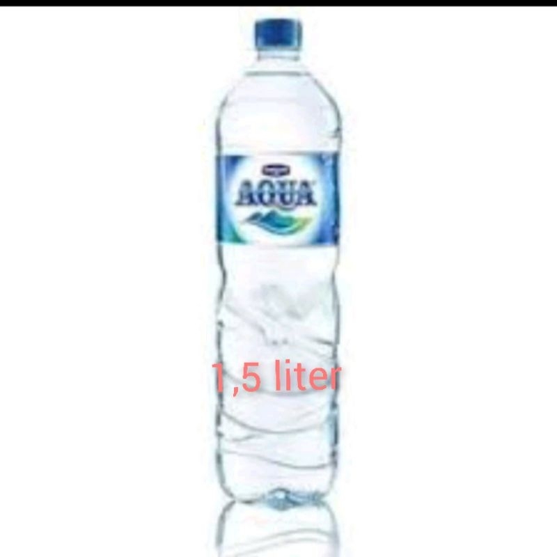 Jual Air mineral AQUA 1,5 liter | Shopee Indonesia