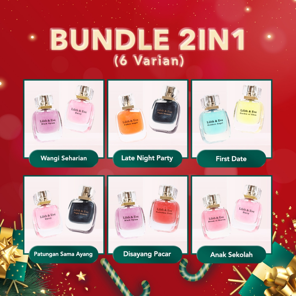 Jual Lilith and Eve Bundle 2in1 All Varian Eau De Parfum (EDP ...