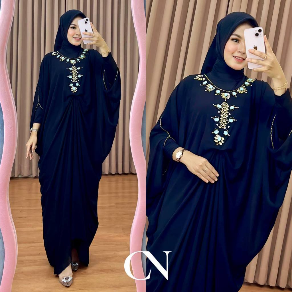 Jual Caftanesia Kaftan Raisa Payet Swarovski Kaftan Mewah Kaftan