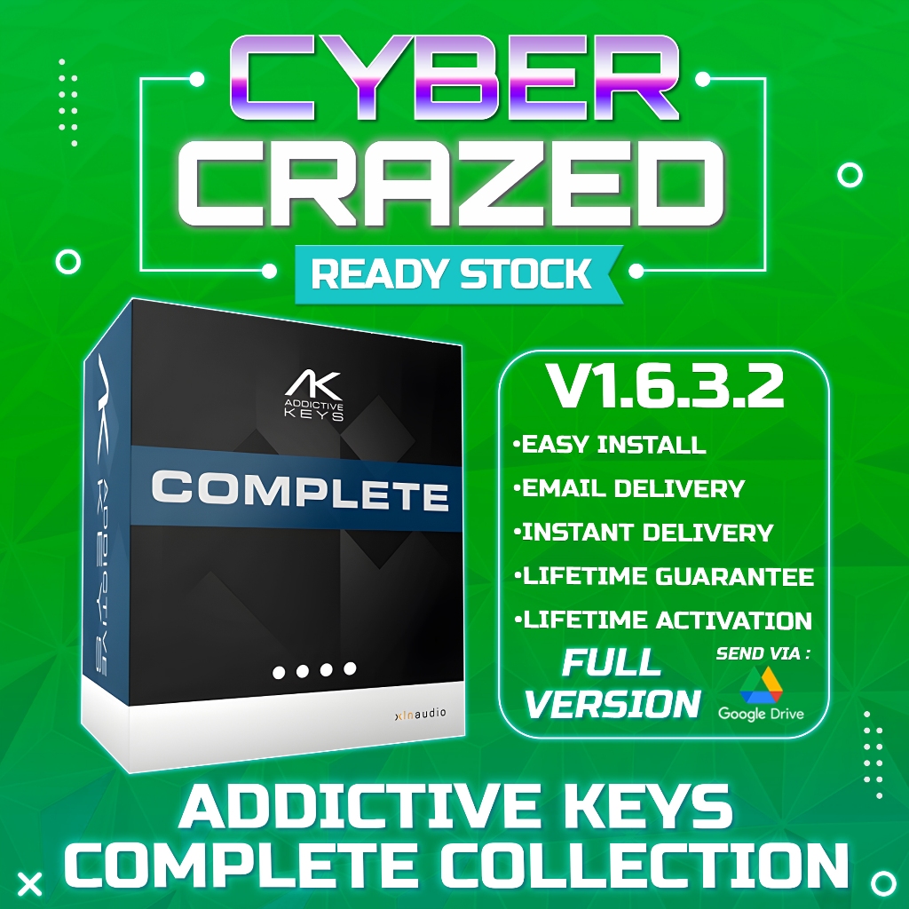 Jual (Win/Mac) XLN Audio Addictive Keys Complete Collection v1.6.3.2 ...