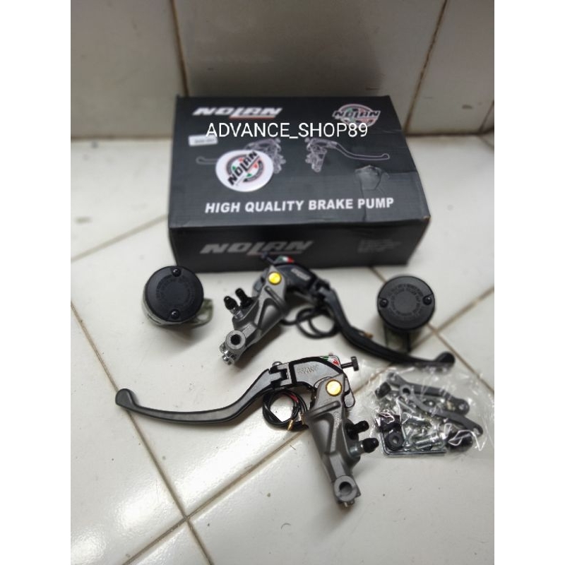 Jual MASTER REM ORIGINAL NOLAN RACING CORSA CORTA RCS 19 PLUS 2 TABUNG ...