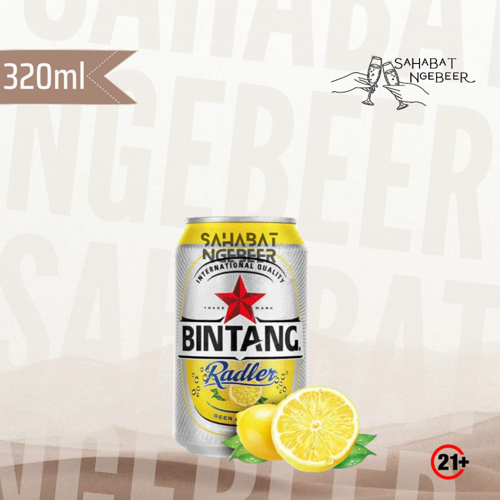 Jual Bintang Radler Lemon Can 320Ml Shopee Indonesia