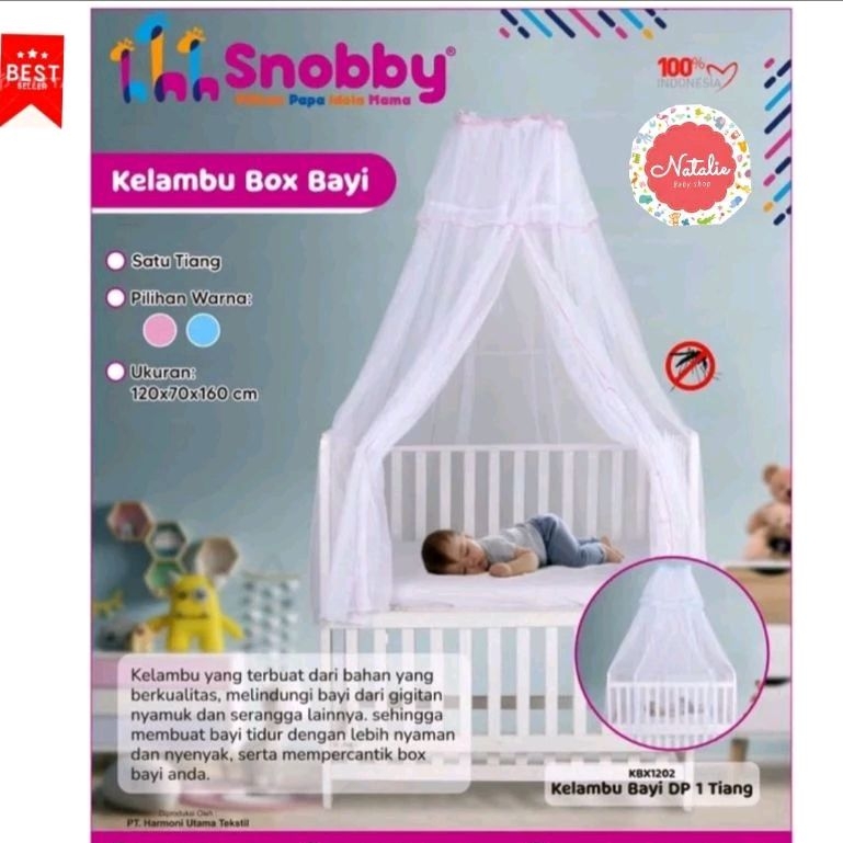 Jual SNOBBY Kelambu Box Bayi (Bisa Semua Merk Box Bayi) | Shopee Indonesia