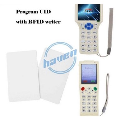 Jual RFID 13.56 Mhz Rewritable UID Card Writable Clone Duplicate Card ...